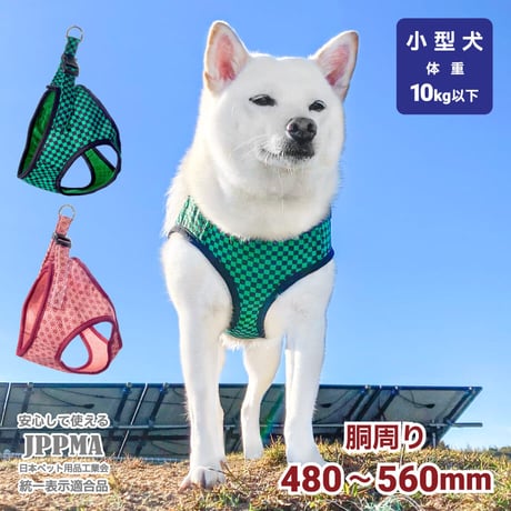 和柄ソフトハーネス 小型犬用  ～10kg