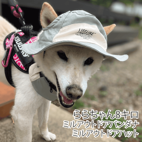 COOLINGミルアウトドアハット M L 顔周り30〜45cm