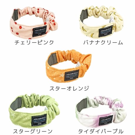 AQUA HOLD ひんやりシュシュ 首周り29～36cm 【在庫限り】
