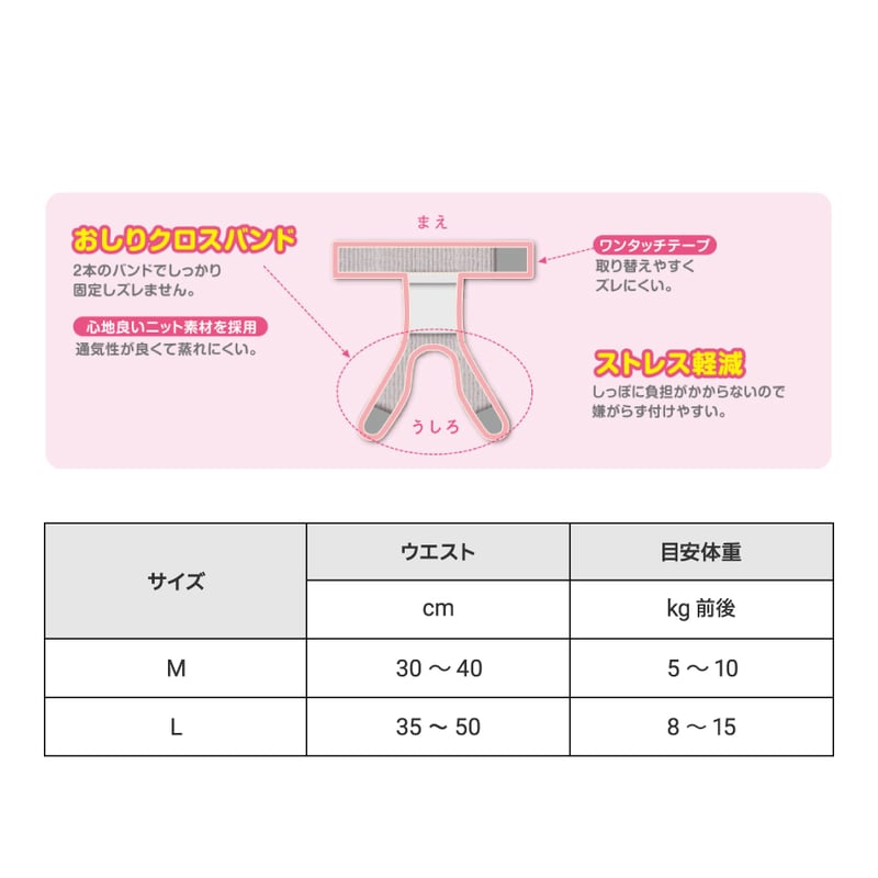 P.one 女の子のためのマナーホルダー Active M L 腰周り30～50cm