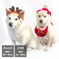 クリスマスニット帽&スタイ【在庫限り】