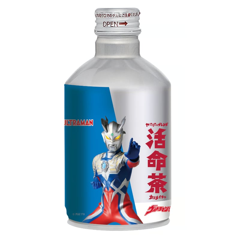 活命茶アルミボトル缶「ウルトラマンゼロ」 1ケース(275g×24本) | これ
