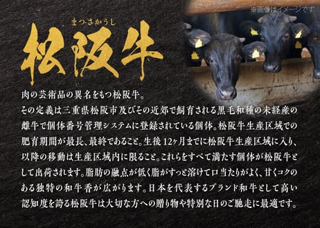 松阪牛肩ロース焼肉／270g　きめ細やかな舌触りにコクの感じられる上品な和牛香が特徴の松阪牛。お肉ギフト　 御中元 お中元ギフト