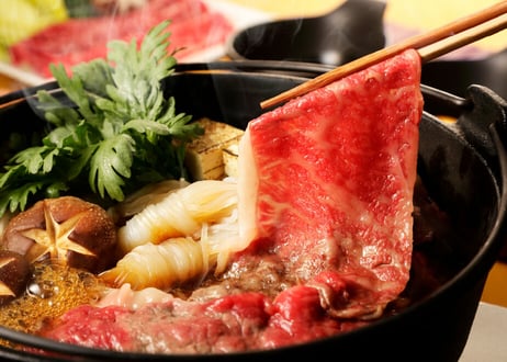備前牛モモすき焼き用／500g　クセのない美味しい牛肉と評価が高い岡山県産の銘柄牛です。　 御中元 お中元ギフト