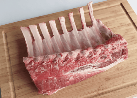 豪州産フレンチラック （約800g）バーベキューで豪快に焼きたい骨付きのラム肉！