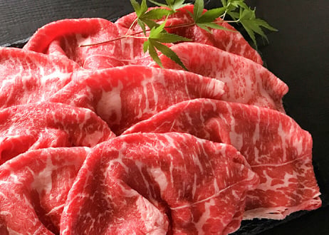 備前牛モモすき焼き用／500g　クセのない美味しい牛肉と評価が高い岡山県産の銘柄牛です。　 御中元 お中元ギフト