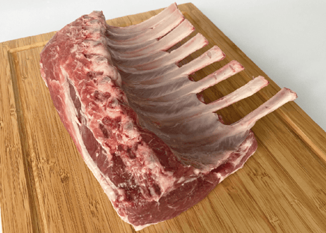 豪州産フレンチラック （約800g）バーベキューで豪快に焼きたい骨付きのラム肉！