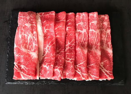 味彩牛モモ（すき焼き用）／550g　適度な霜降りとやわらかな肉質で人気がある熊本県の銘柄牛です。　お肉ギフト　 御中元 お中元ギフト