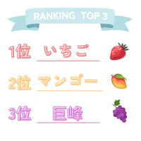 人気ランキング　1位〜20位！