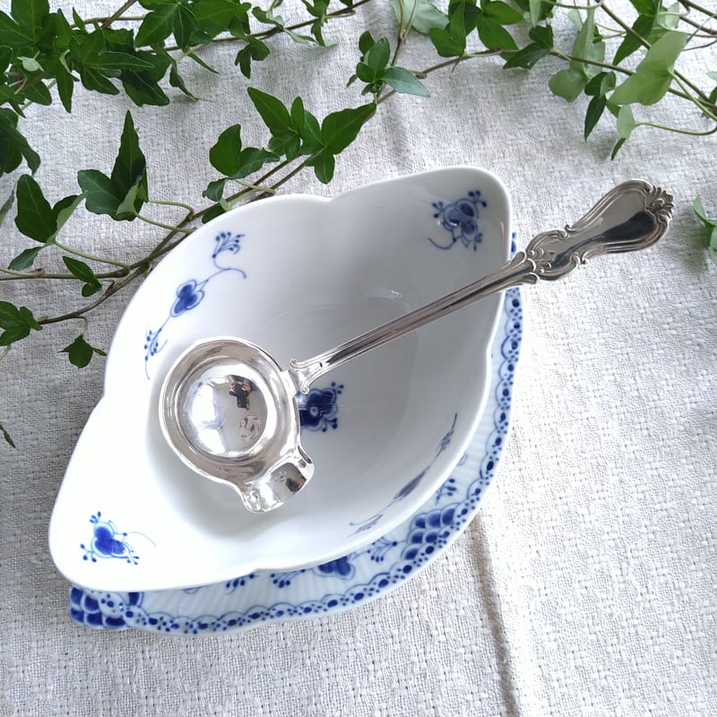 スウェーデン1911年のシルバーのレードル、Stockholm GABシルバー工房