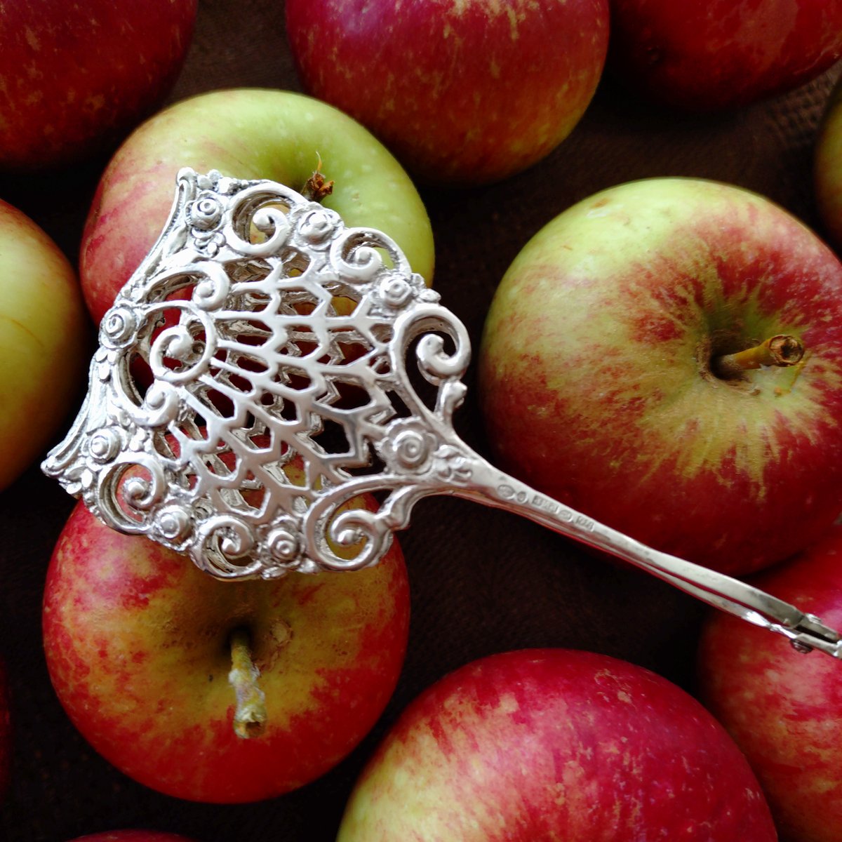 1933年スウェーデンJ.M.Johansson社シルバー830ケーキトング長さ約16