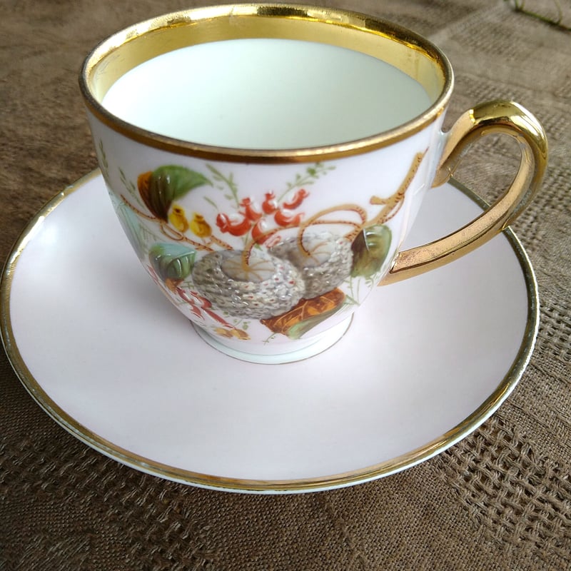 【美品】ビングオーグレンダール　バレリーナ　カップ＆ソーサー　２客セット Bing&Grondahl Ballerina ビングオーグレンダール バレリーナ