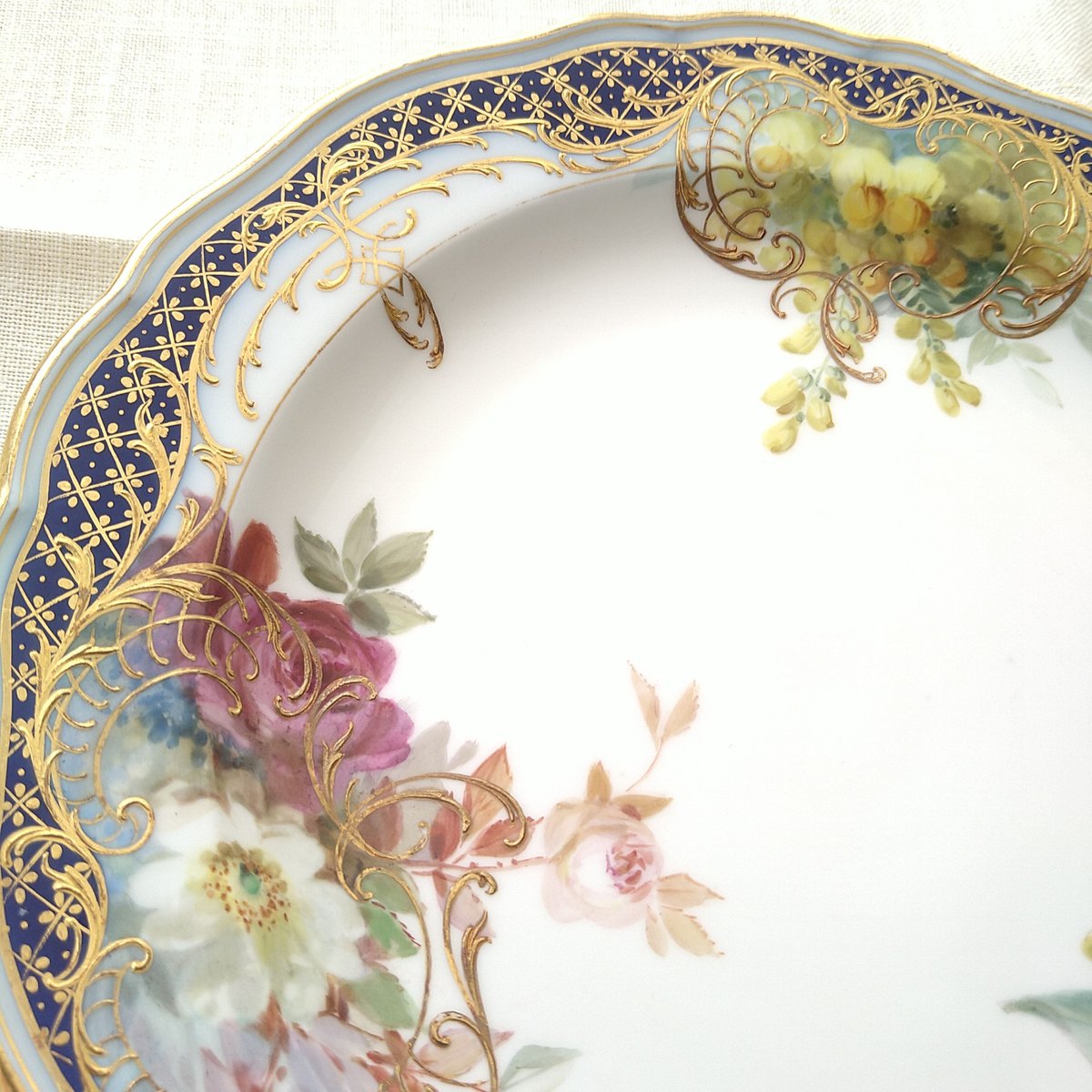 マイセン　自然主義　大皿　28cm Meissen fit=scale-down,w=1200