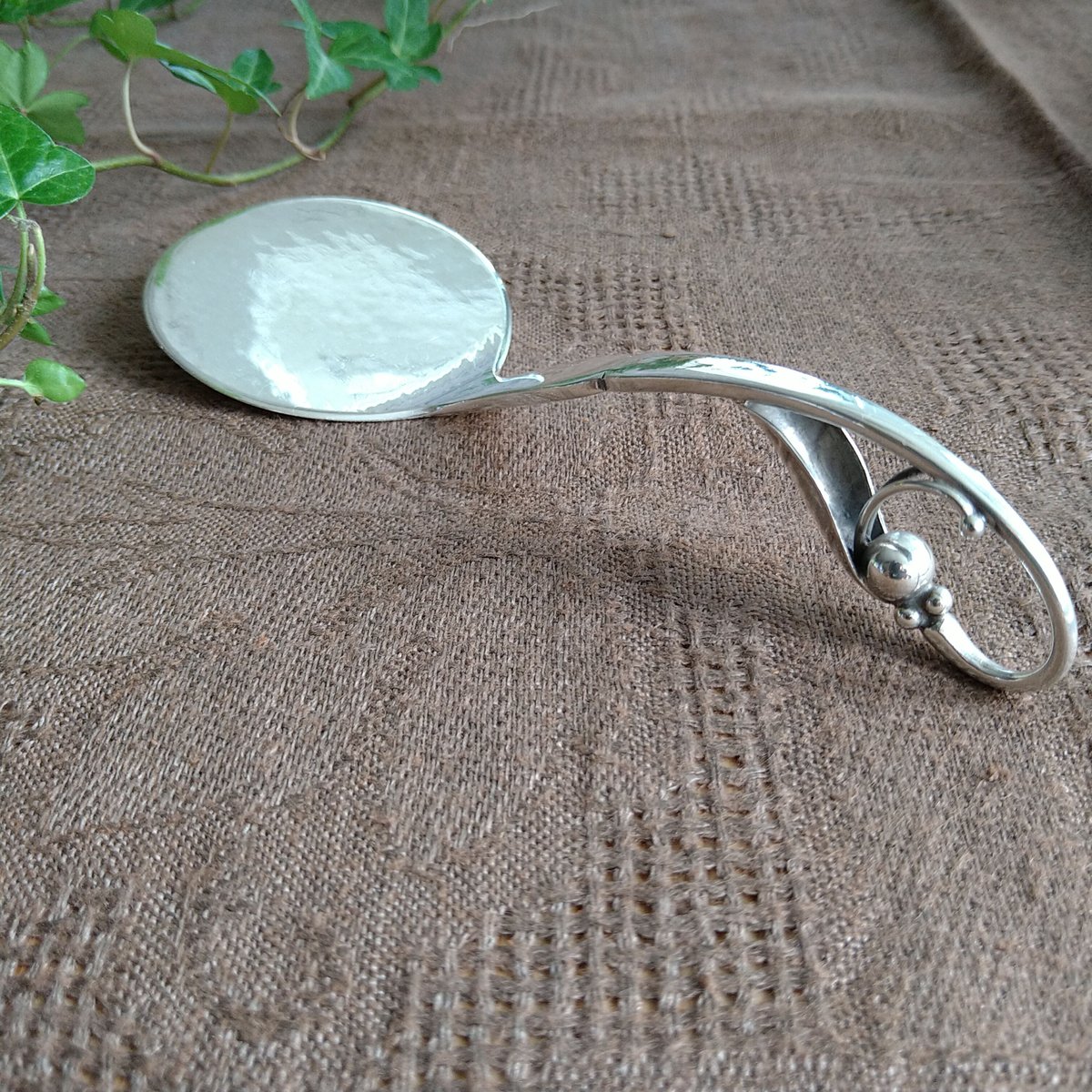 ジョージジェンセン　オーナメンタルピース　sterling925 ケーキサーバー GeorgJensenオーナメンタルピース番号141のサーパー/OrnamentalNo.14