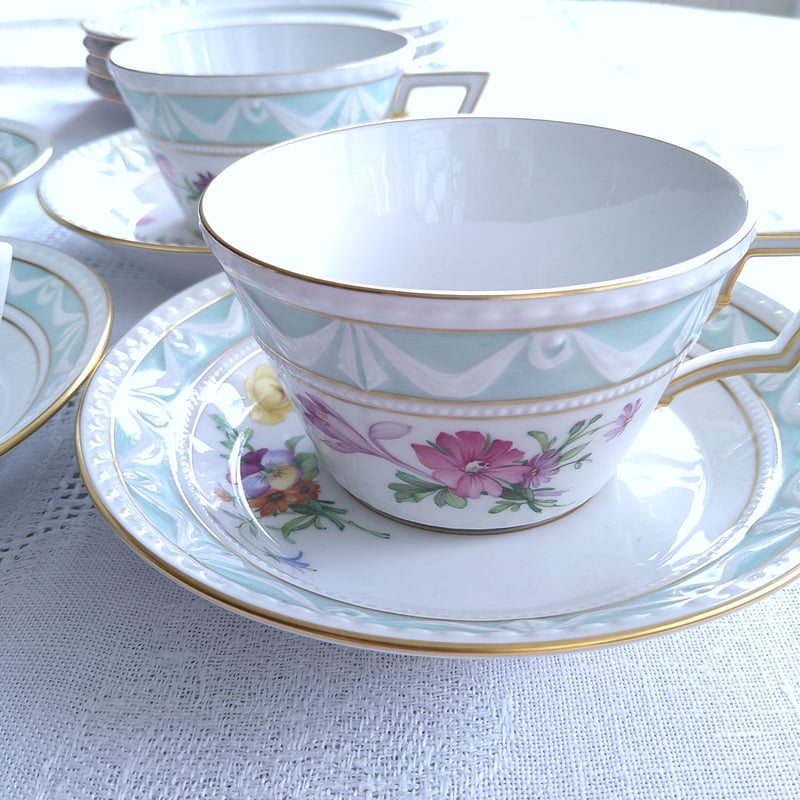 MEISSEN - 【古 KPMベルリン】カップ&amp;ソーサー 古 KPMベルリン】カップ&ソーサー
