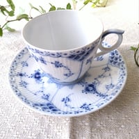 RoyalCopenhagenブルーフルーテッドフルレースのミルクピッチャー高さ