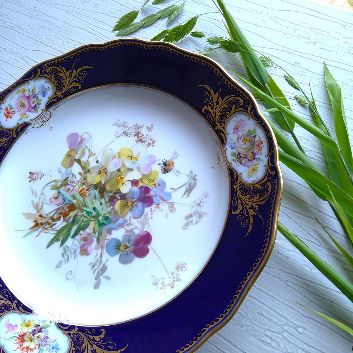MEISSEN - 古マイセン　自然主義　フィッシュ　プレート 古マイセン 自然主義 フィッシュ プレート