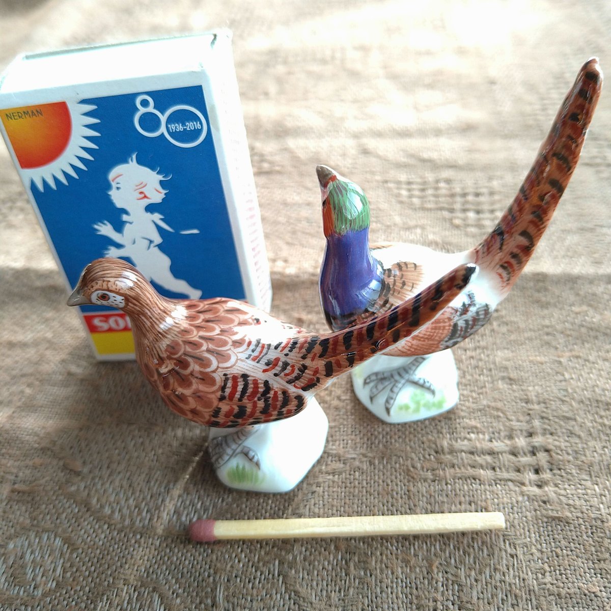 【USED】マイセン　meissen 置物　飾り　陶器　キジ　雉　小物 fit=scale-down,w=1200