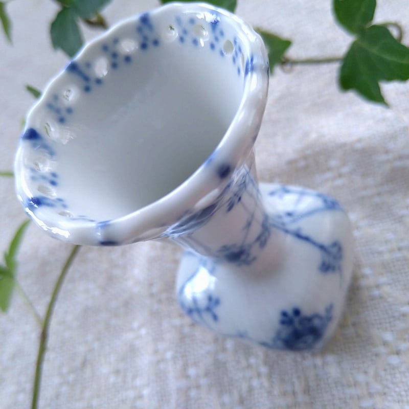 ※一級品　ロイヤルコペンハーゲン　フルレース　一輪挿し　花瓶　デンマーク製 一級品ロイヤルコペンハーゲンフルレース一輪挿し花瓶デンマーク製
