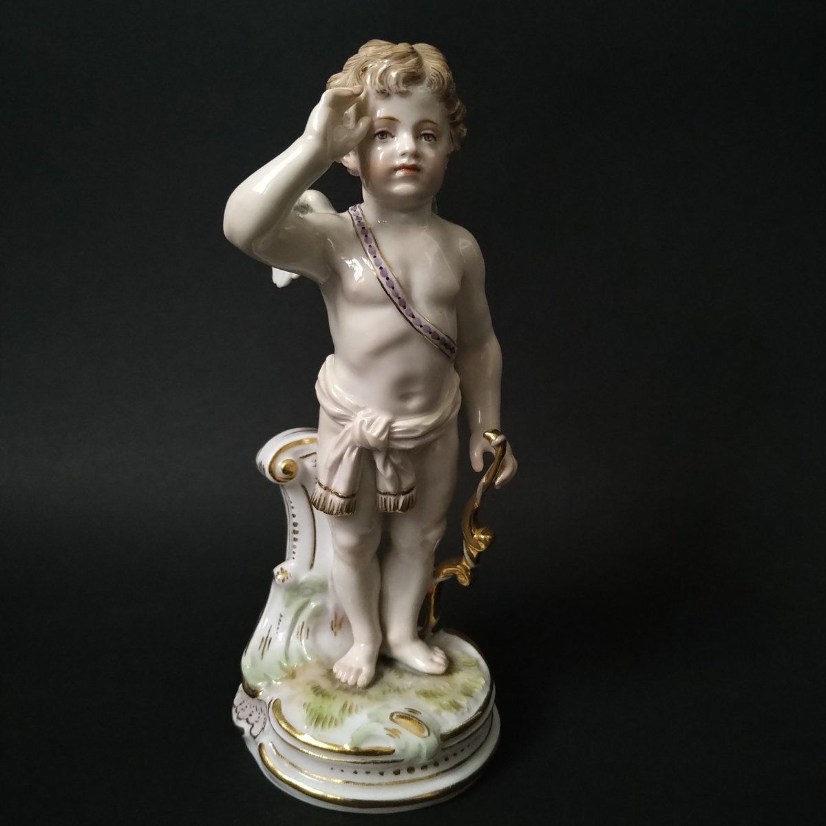 ✤1924年以前マイセン(Meissen)フィギュリン✤『うたた寝』✤ ✤1924年以前マイセン(Meissen)フィギュリン✤『うたた寝』✤