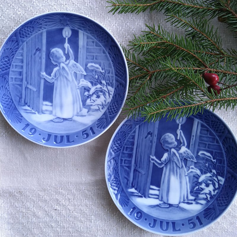 ロイヤルコペンハーゲン イヤープレート 1951年 昭和26年 Chr f499 RoyalCopenhagenイヤープレート1951年(昭和26年） | アンティーク田中 A