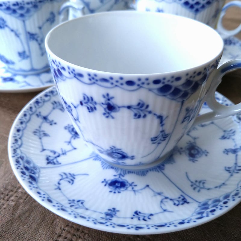 大きいんです。RoyalCopenhagen1950～70年代のブルーフルーテッド