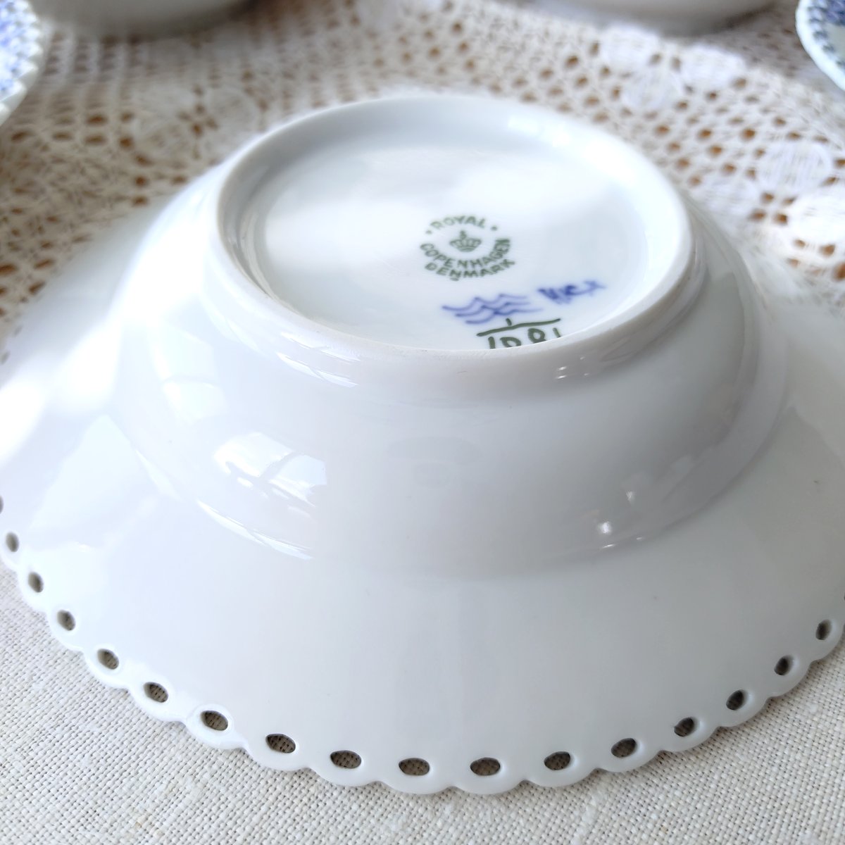 1957年のRoyalCopenhagenロイヤルコペンハーゲンフルレースの