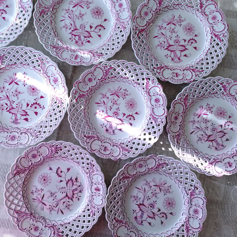 アンティークMeissenマイセンRedPurple Onion/赤玉ねぎ(笑)1877 アンティークMeissenマイセンRedPurple Onion/赤玉ねぎ(笑)1877