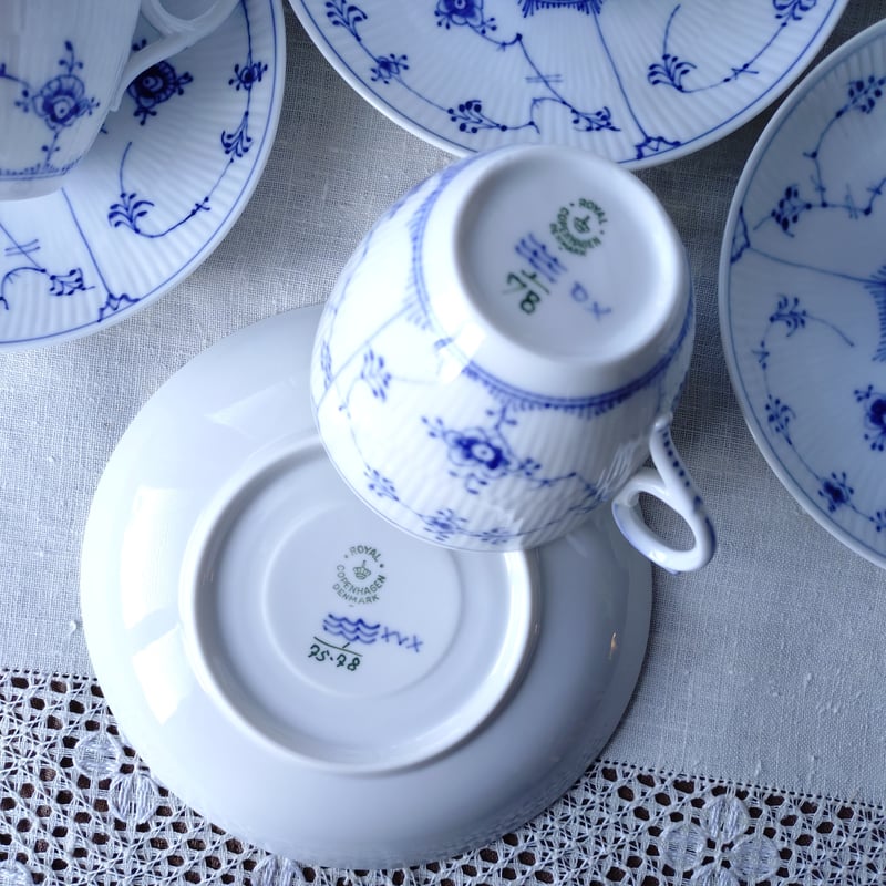 1950-1960年代のRoyalCopenhagenロイヤルコペンハーゲンブルー