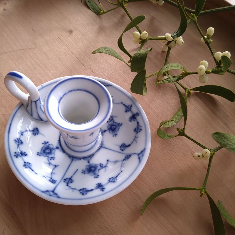 1853～1894年Bing＆Grondahlビングオーグレンダールの蝋燭立て/CandleS