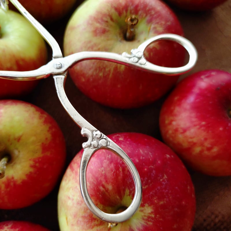 1933年スウェーデンJ.M.Johansson社シルバー830ケーキトング長さ約16