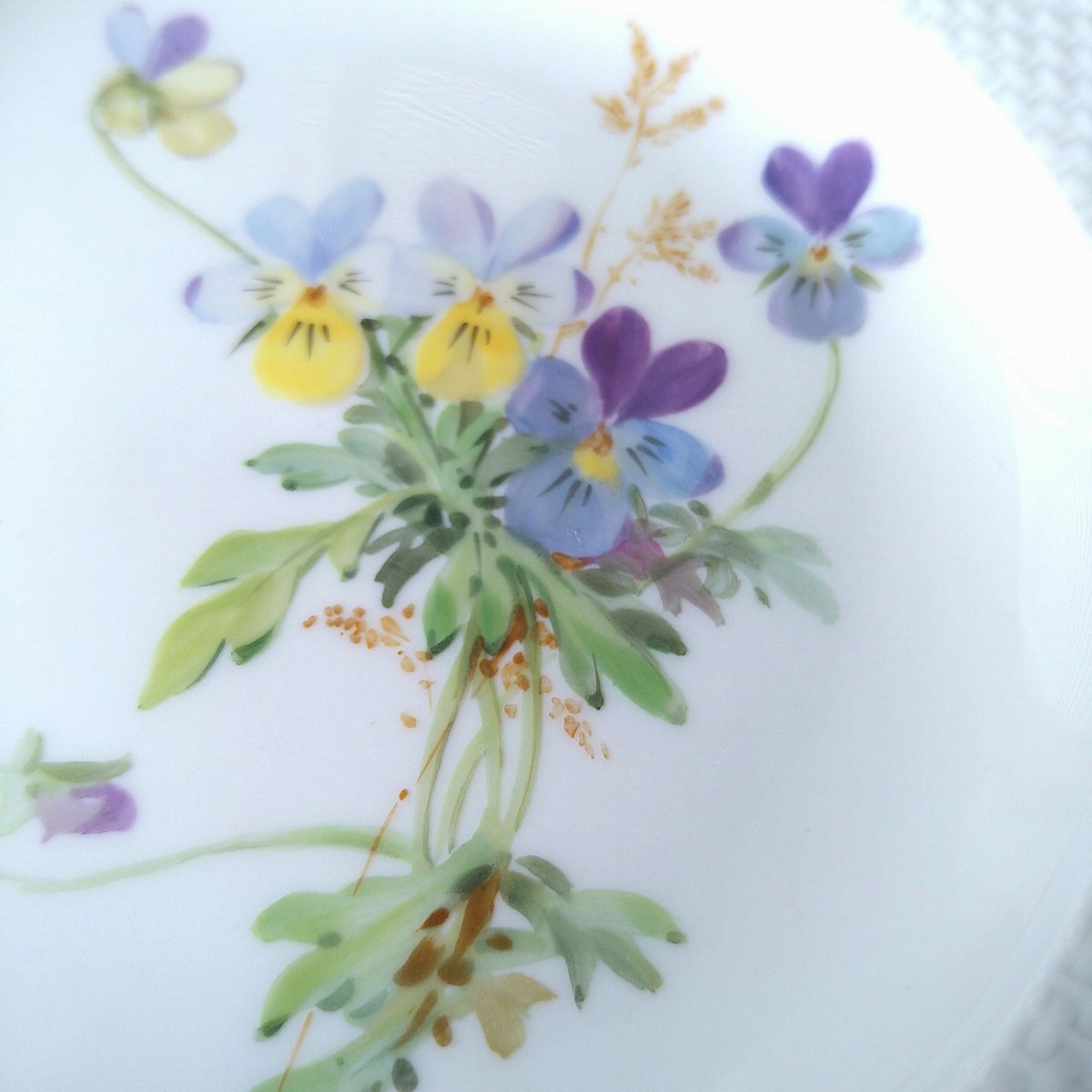 T・I希少✤1924年以前マイセン(Meissen)『オムパレ』 1825-1924年代 マイセン カップ&ソーサー【ドイツアンティーク
