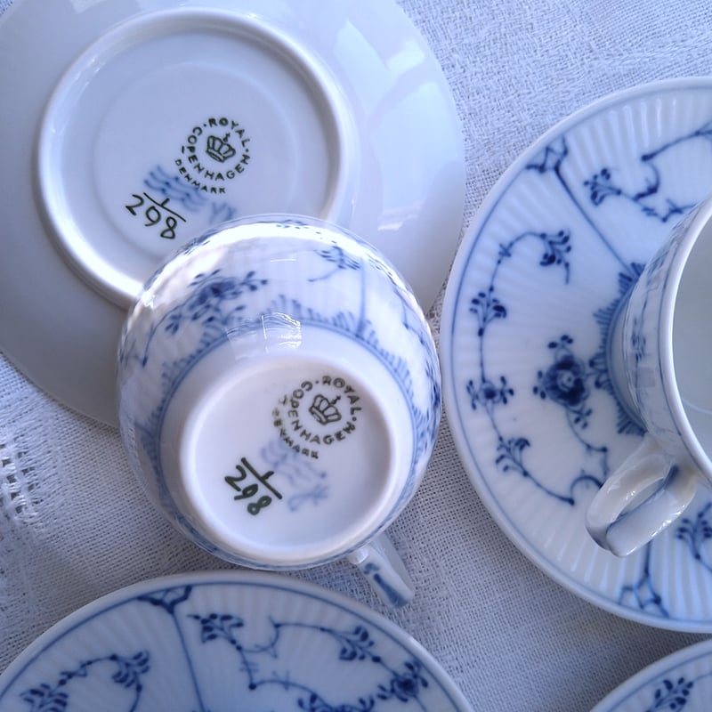 1950~1960年代RoyalCopenhagenロイヤルコペンハーゲンブルー 1950~1960年代RoyalCopenhagenロイヤルコペンハーゲンブルー