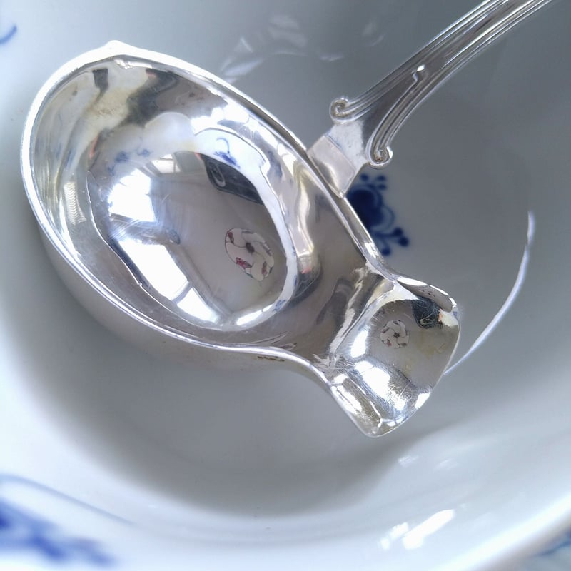 スウェーデン　GAB社　シルバー調味料入れ　トレー　スプーン　黒檀　アンティーク スウェーデン GAB社 シルバー調味料入れ トレー スプーン 黒檀