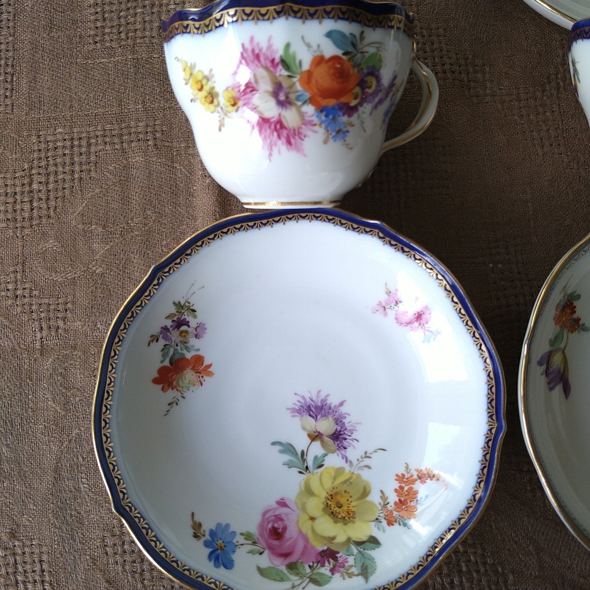 1924年以前MeissenマイセンアンティークAkante/アーカンテのカップ