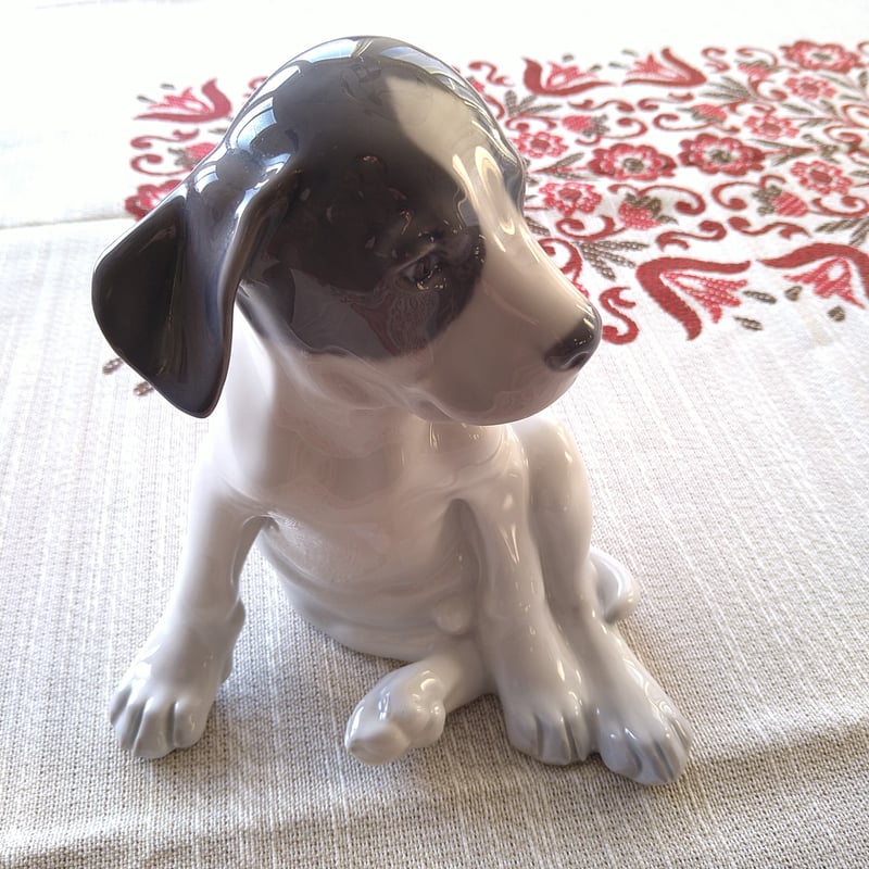 ロイヤルコペンハーゲン フィギュリン ポインターの子犬 ロイヤルコペンハーゲン 犬 ポインター フィギュリン - メルカリ