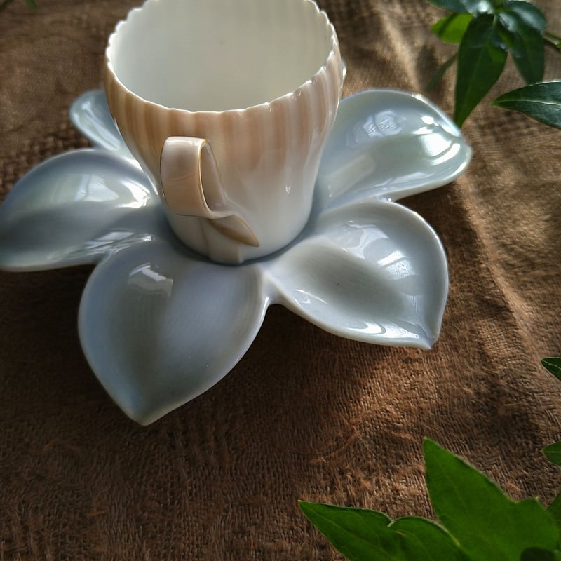 ◇超ハイグレード細密装飾◇純銀カップ＆ソーサー163gフランス  