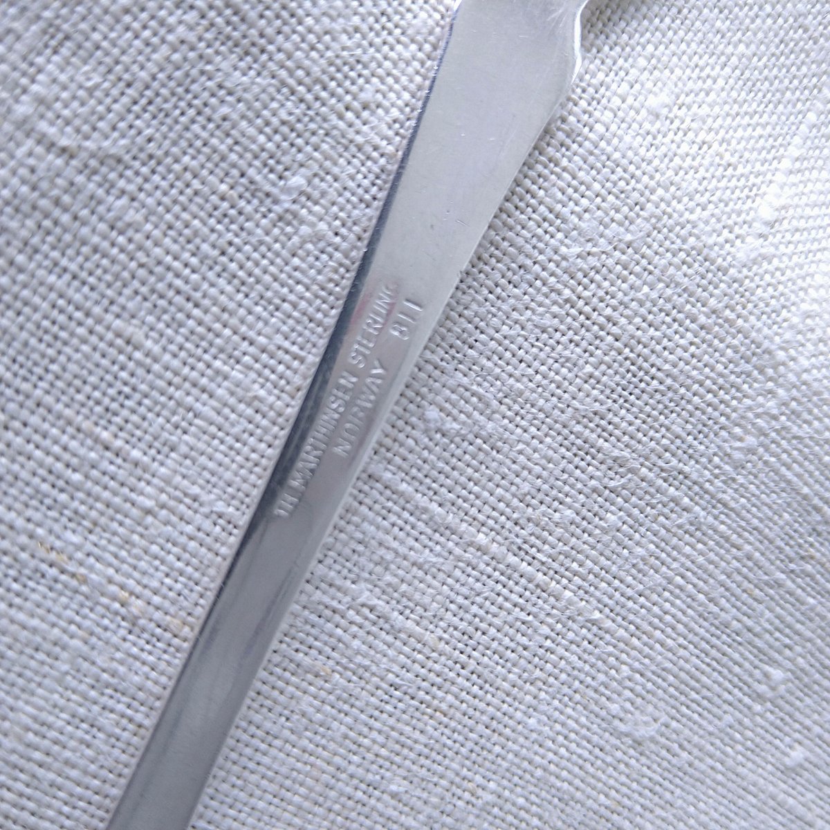 NorwayノルウェーTh.Marthinsenスターリングシルバーの🐐山羊の