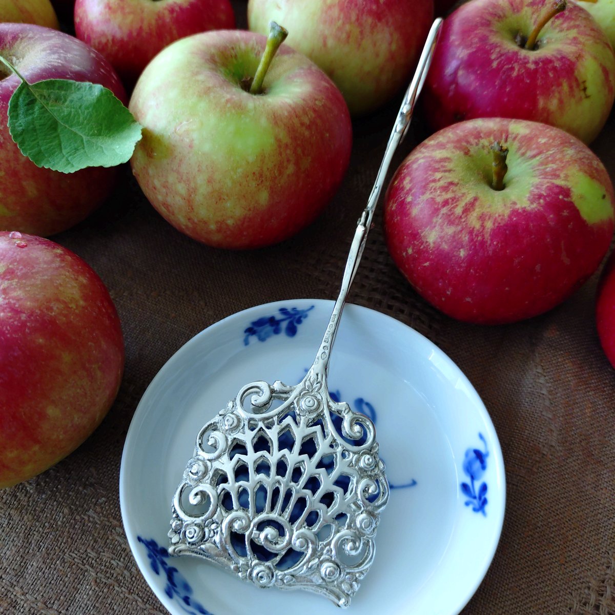 1933年スウェーデンJ.M.Johansson社シルバー830ケーキトング長さ約16