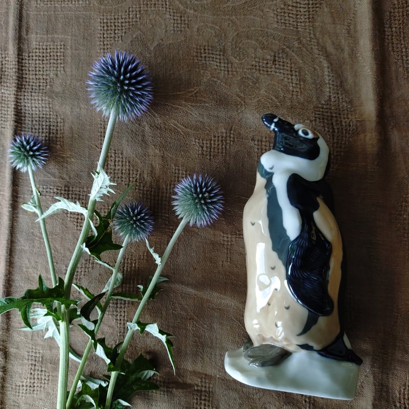 1910年頃Meissenマイセンのケープペンギン🐧PaulWalther原型🐧高さ約19