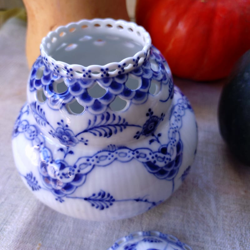 未使用保管品 ロイヤルコペンハーゲン ブルーフラワー ポプリポット 天使 未使用保管品 ロイヤルコペンハーゲン ブルーフラワー ポプリ