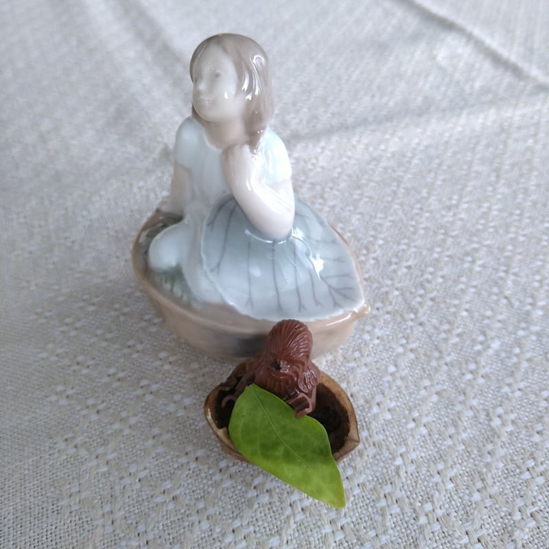 1969~1974年RoyalCopenhagen親指姫フィギュリン高さ約9.5㎝/Thumb...