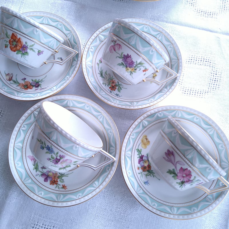 KPMベルリン 蓋付 コンポート アンティーク KPMベルリン 蓋付 コンポート アンティーク