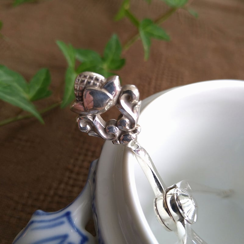 GeorgJensenエコーンのシュガートング/Acorn Sugartongs | アンティ