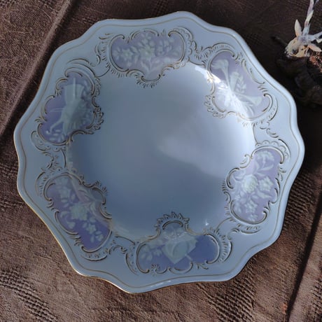 食器 Meissen, antique Meissenブルーオニオン、形と大きさが楽しい器の色々