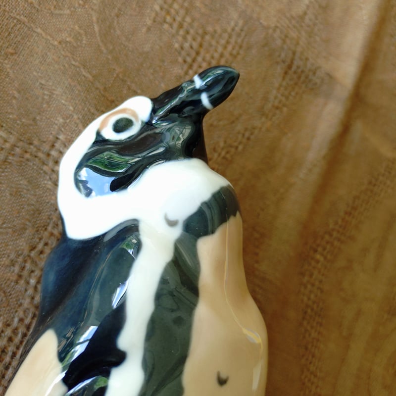 1910年頃Meissenマイセンのケープペンギン🐧PaulWalther原型🐧高さ約19