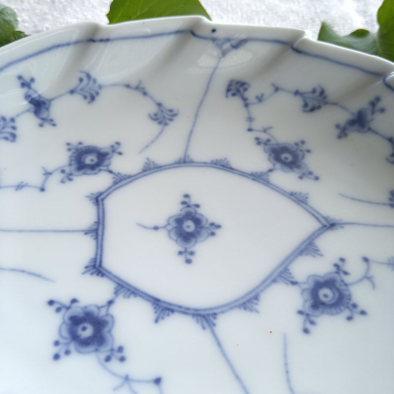 1924～1934年のRoyalCopenhagenブルーフルーテッドプレイン