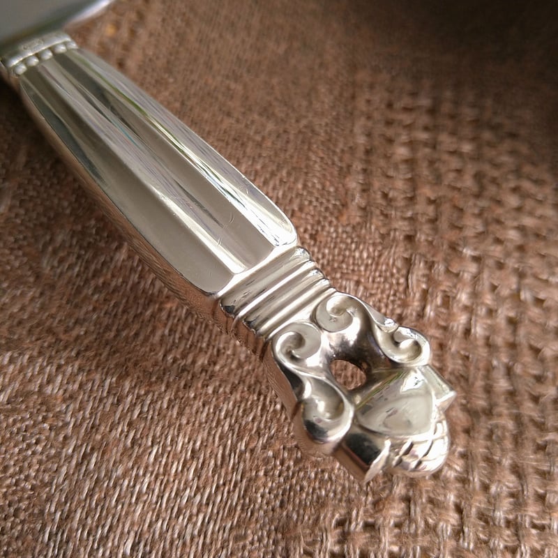 ジョージジェンセン　エコーンSV925ケーキサーバー2本　東Y7-0326☆2F ジョージジェンセン エコーンSV925ケーキサーバー2本 東Y7-0326