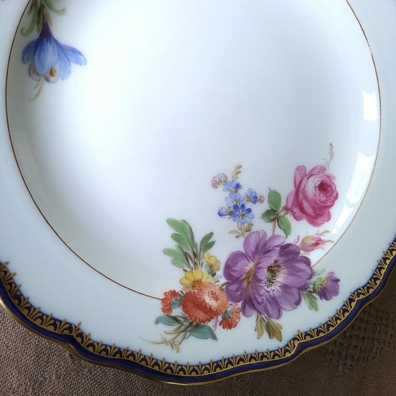 希少✤1924年以前マイセン(Meissen)『パリの呼び声・野菜売りの少女』 1924年以前MeissenマイセンアンティークAkante/アーカンテの