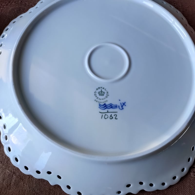 1975-1979年RoyalCopenhagenFullLaceフルレース直径約25㎝Dのお
